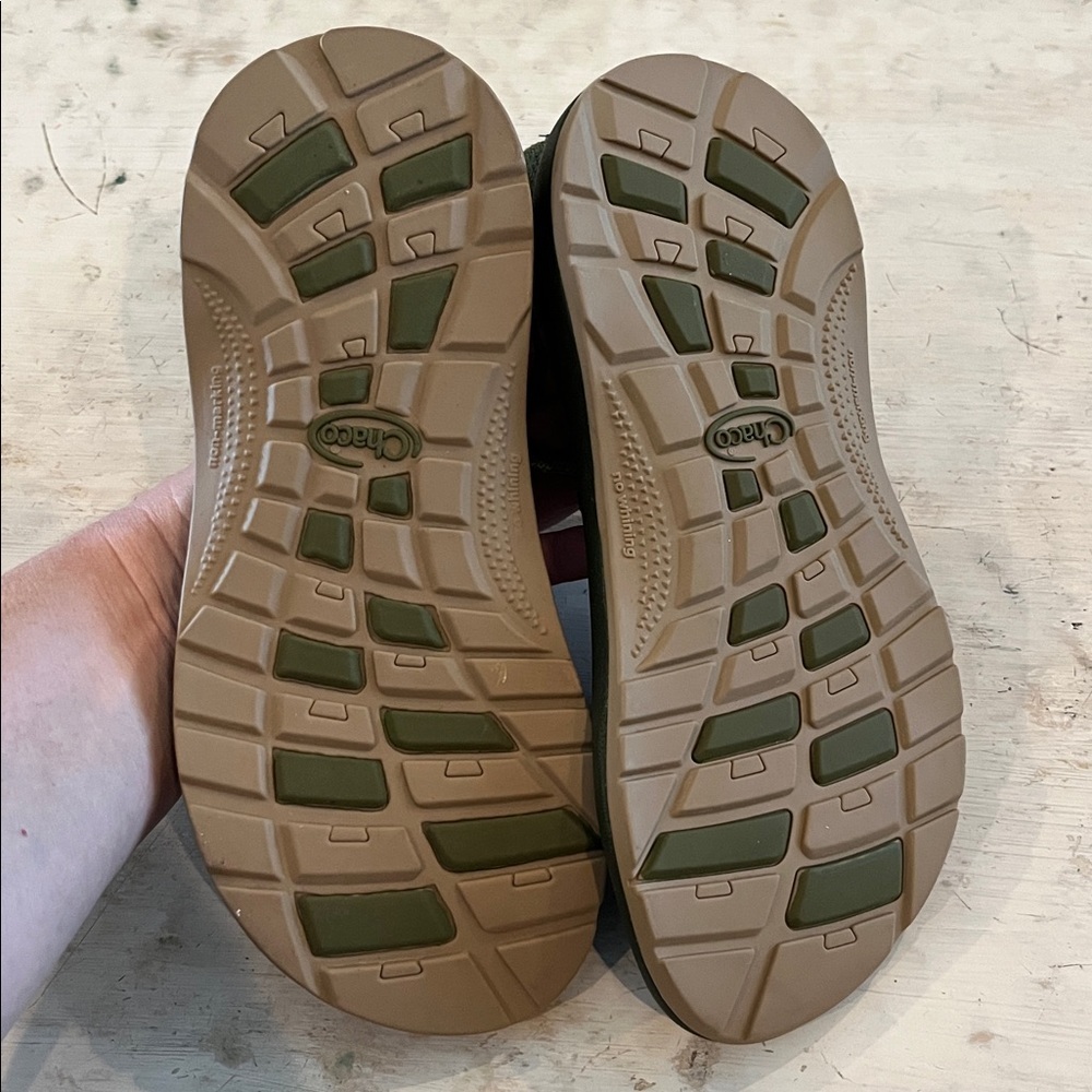 CHACO
Kids Z1 Ecotread Sandals - Vortex Avocado| size 5 - Picture 6 of 7